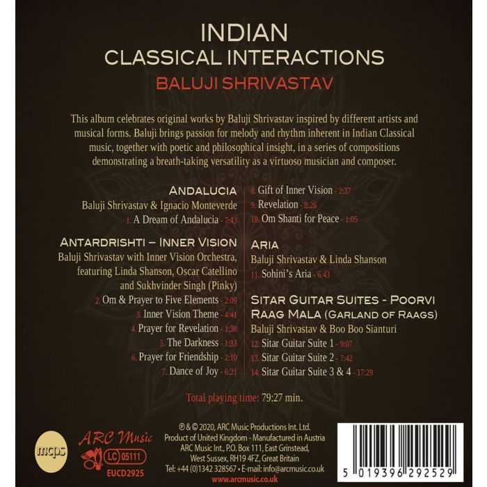 Baluji Shrivastav: Indian Classical Interactions - slide-1