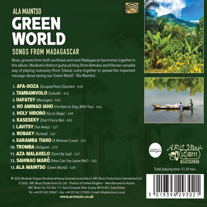 Ala Maintso / Green World: Songs From Madagascar - slide-1
