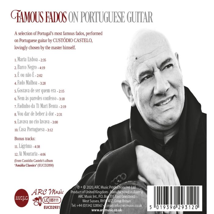 Custódio Castelo: Famous Fados On Portuguese Guitar - slide-1
