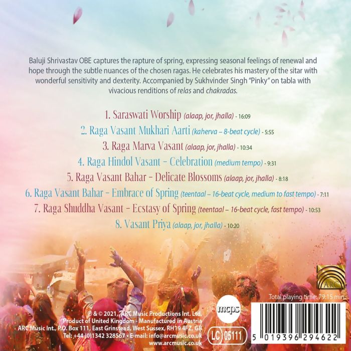 Voice Of Flowers: Spring Ragas from India - slide-1