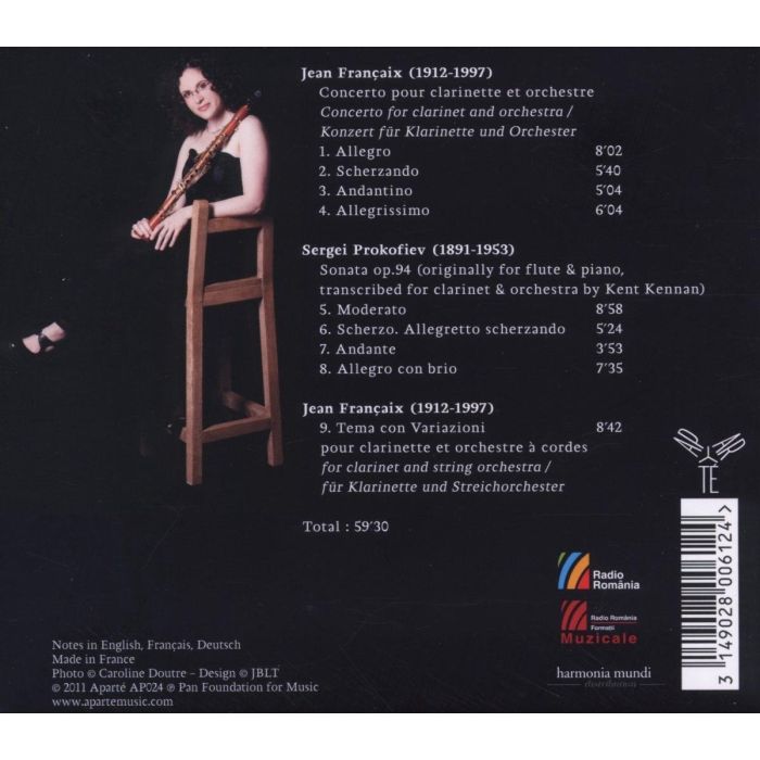 Shirley Brill plays Françaix & Prokofiev - slide-1
