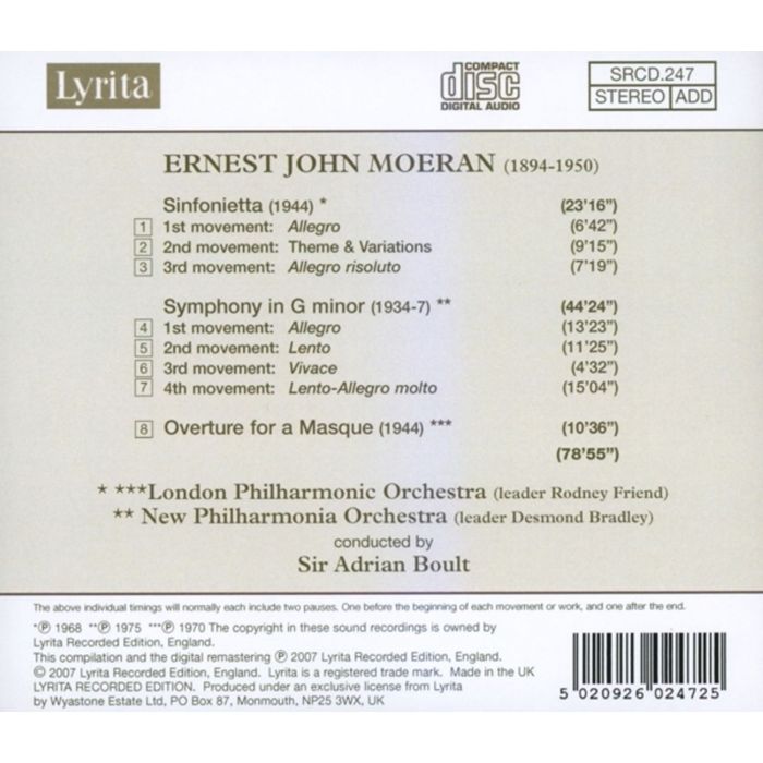 Moeran: Symphony in G minor - slide-1