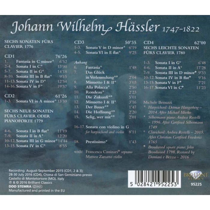 Hässler: Keyboard Sonatas - slide-1