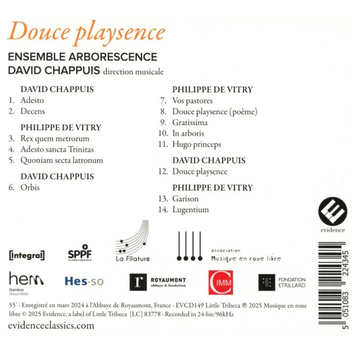 Philippe De Vitry: Douce Playsence - slide-1
