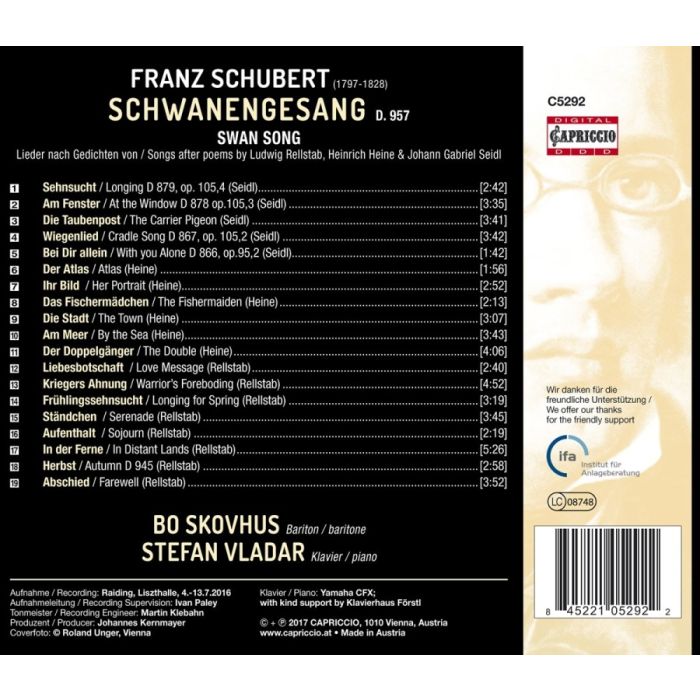 Schubert: Schwanengesang - slide-1