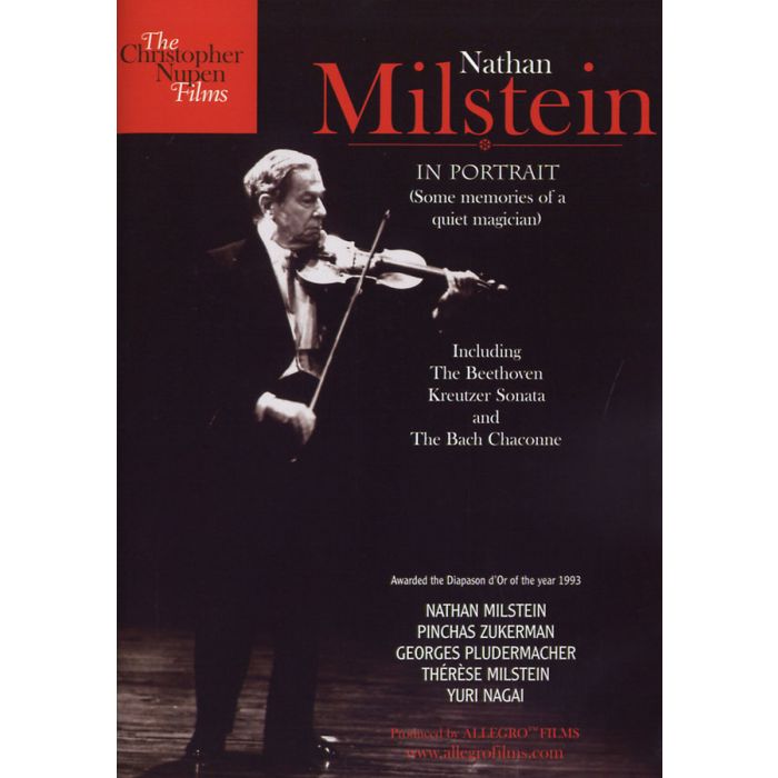 Nathan Milstein In Portrait