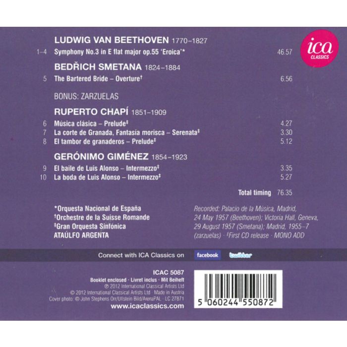 Ataúlfo Argenta conducts Beethoven & Smetana - slide-1