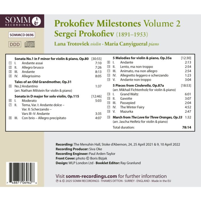 Prokofiev Milestones Vol. 2 - slide-1