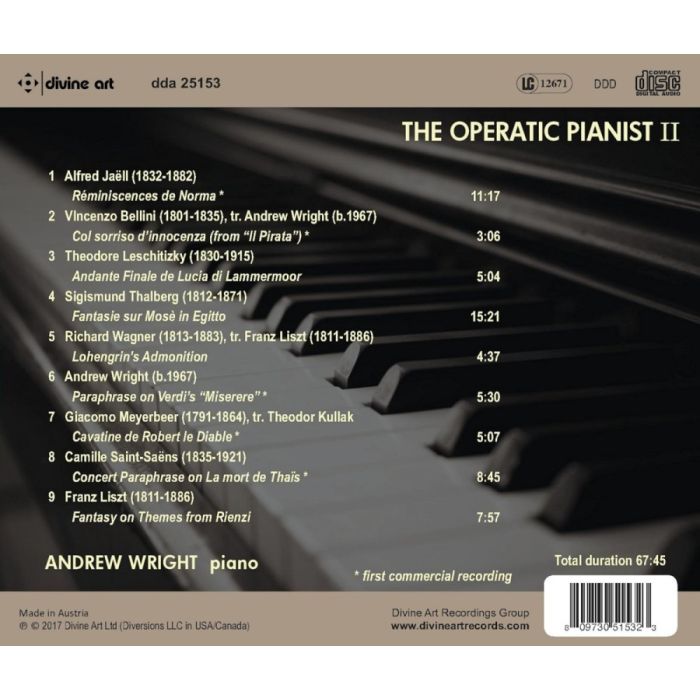The Operatic Pianist vol. II - piano transcriptions - slide-1
