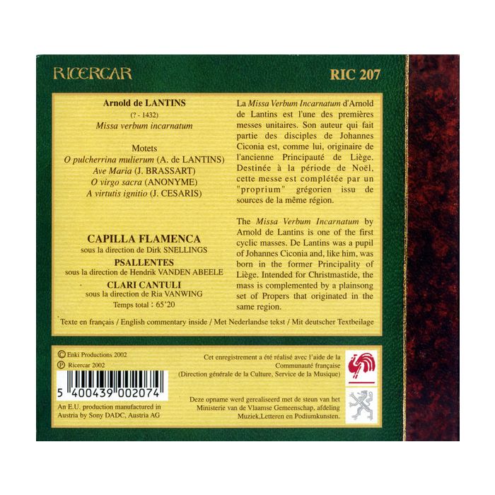 Lantins: Missa Verbum Incarnatum - slide-1