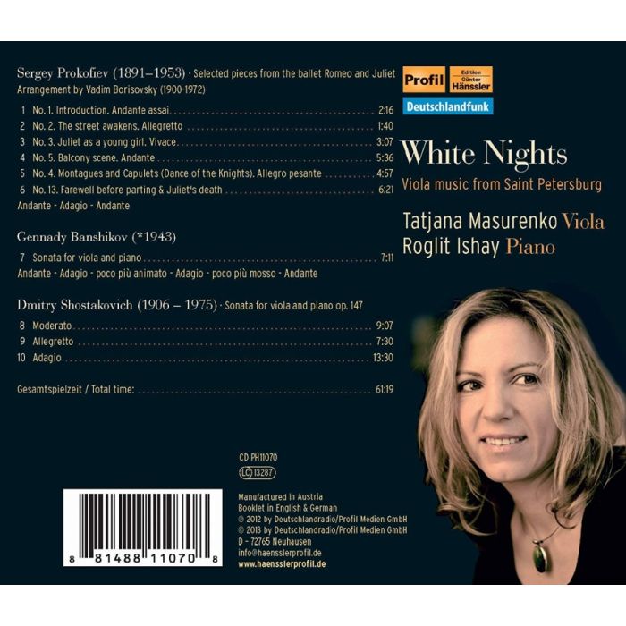 White Nights:  Prokofiev, Shostakovich, Banshchikov - slide-1