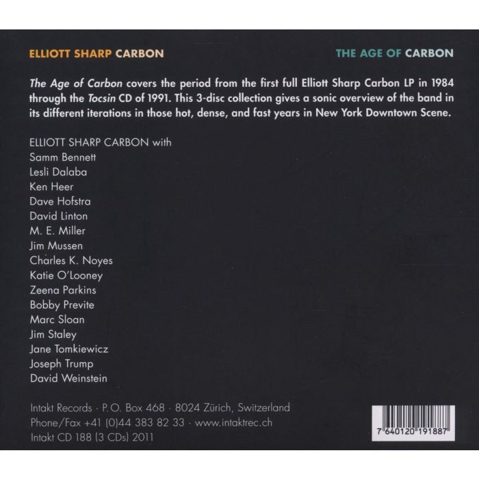Elliot Sharp Carbon:The Age of Carbon - slide-1