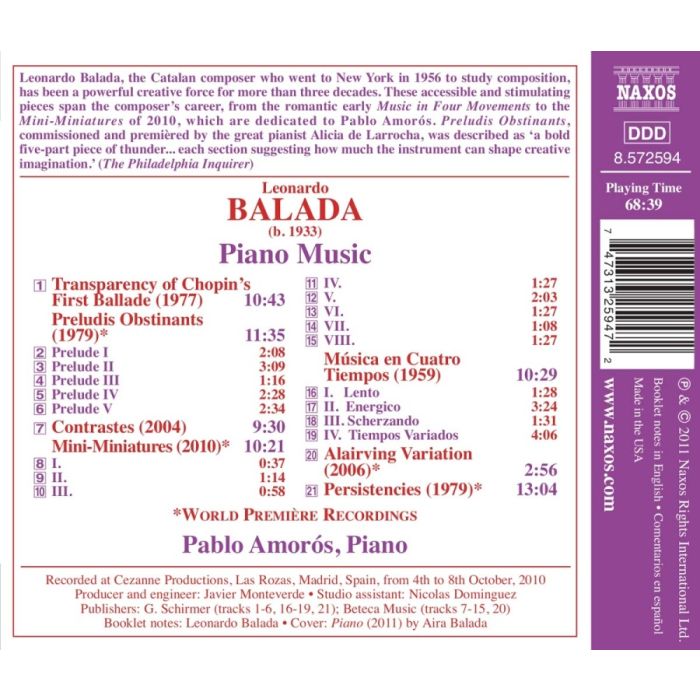 BALADA: Piano Works (Complete) - slide-1