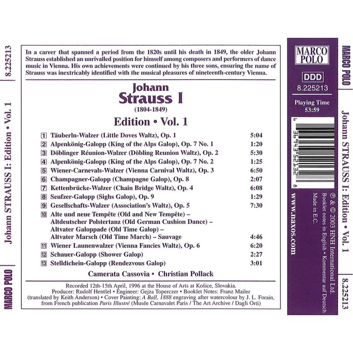 STRAUSS: Edition vol. 1 - slide-1