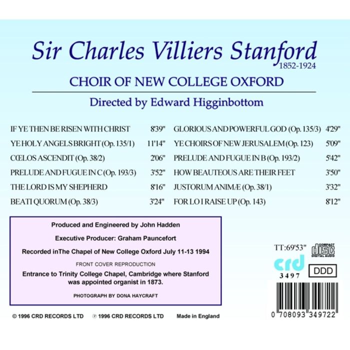 STANFORD: Anthems & Motets - slide-1