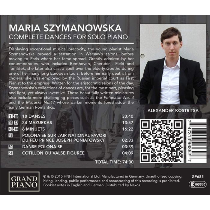 Szymanowska: Complete Dances for Piano - slide-1