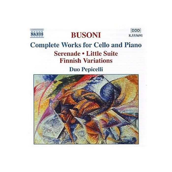 BUSONI: Cello and Piano Works (Complete)