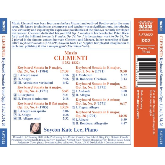 Clementi: Keyboard Sonatas - slide-1