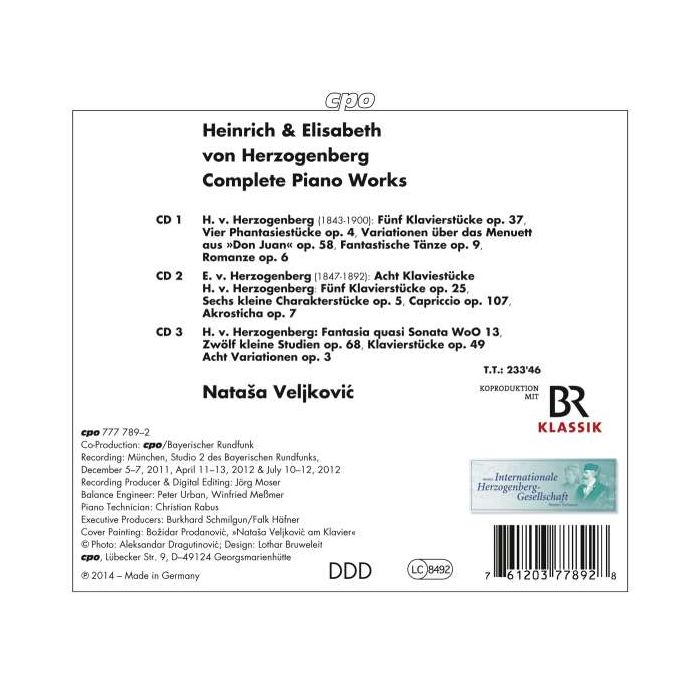 Herzogenberg: Complete Piano Works - slide-1
