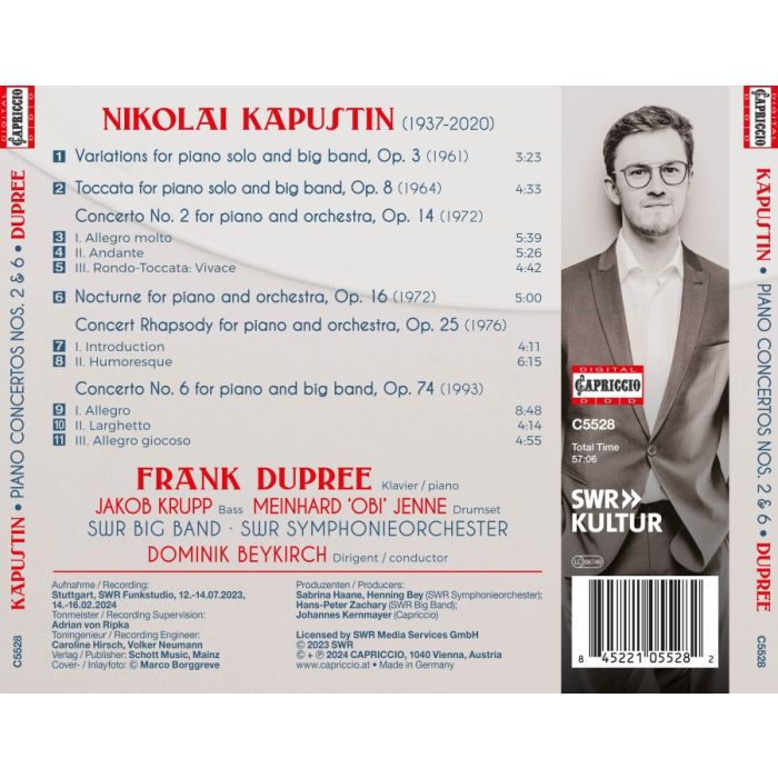 Kapustin: Piano Concertos Nos. 2 & 6 - slide-1