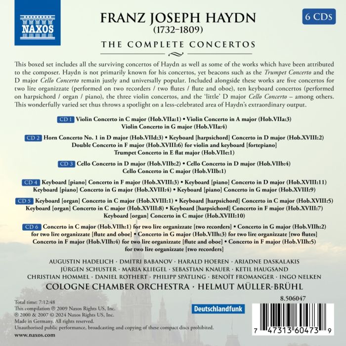 HAYDN: The complete Concertos - slide-3