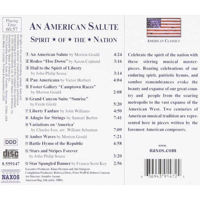 AN AMERICAN SALUTE - slide-1