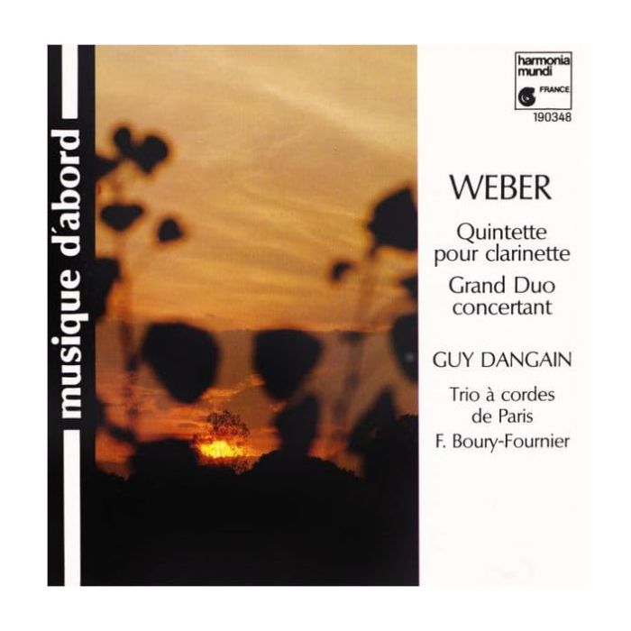 Weber: Quintette pour clarinette