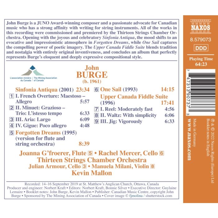 Burge: Sinfonia Antiqua - slide-1