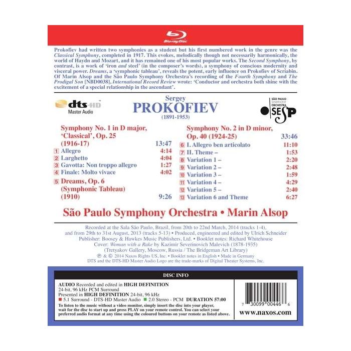 PROKOFIEV: Symphonies Nos. 1 & 2 - slide-1