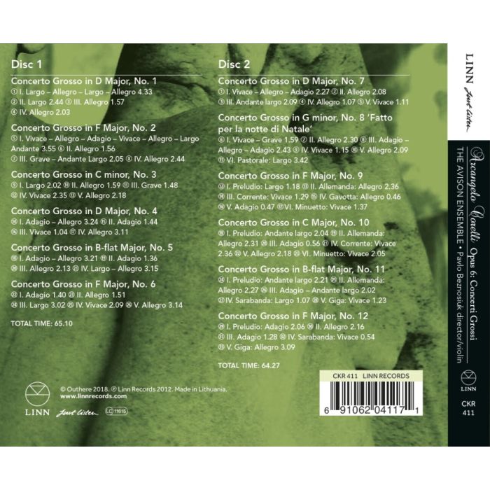 Corelli: Concerti grossi op. 6 Nr.1-12 - slide-1