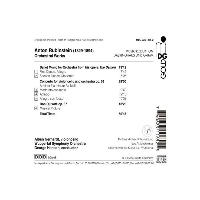 Rubinstein: Concerto for violoncello - slide-1