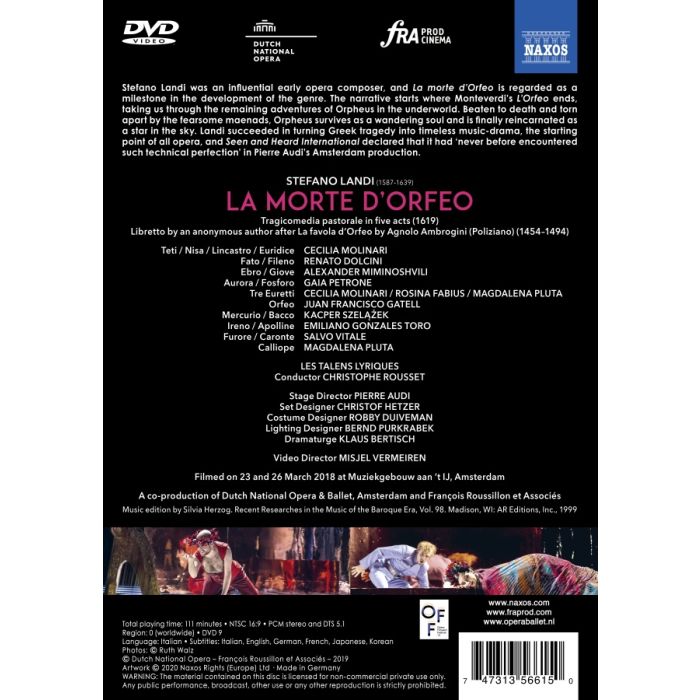 Landi: La morte d'Orfeo - slide-1