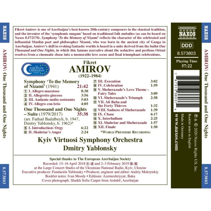 Amirov: One Thousand and One Nights - slide-1