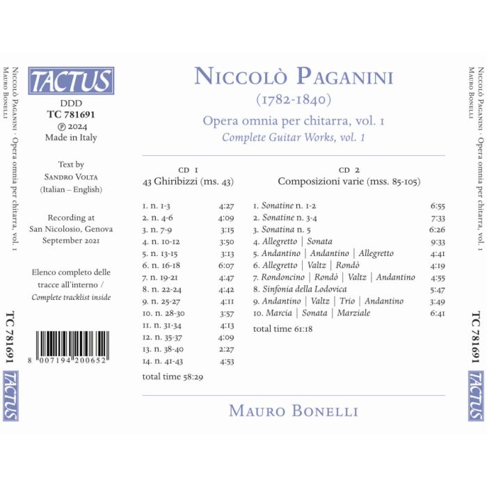Paganini: Complete Guitar Works Vol. 1 - slide-1