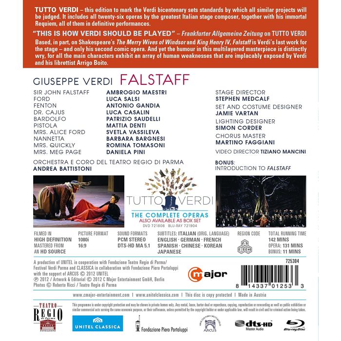 Verdi: Falstaff / Tutto Verdi - slide-1