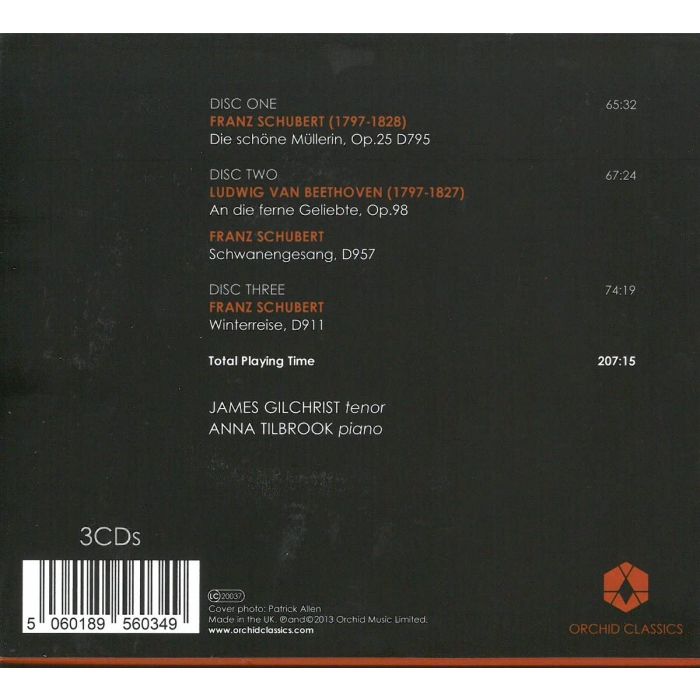 Schubert: Die Schöne Müllerin, Schwanengesang, Winterreise - slide-1