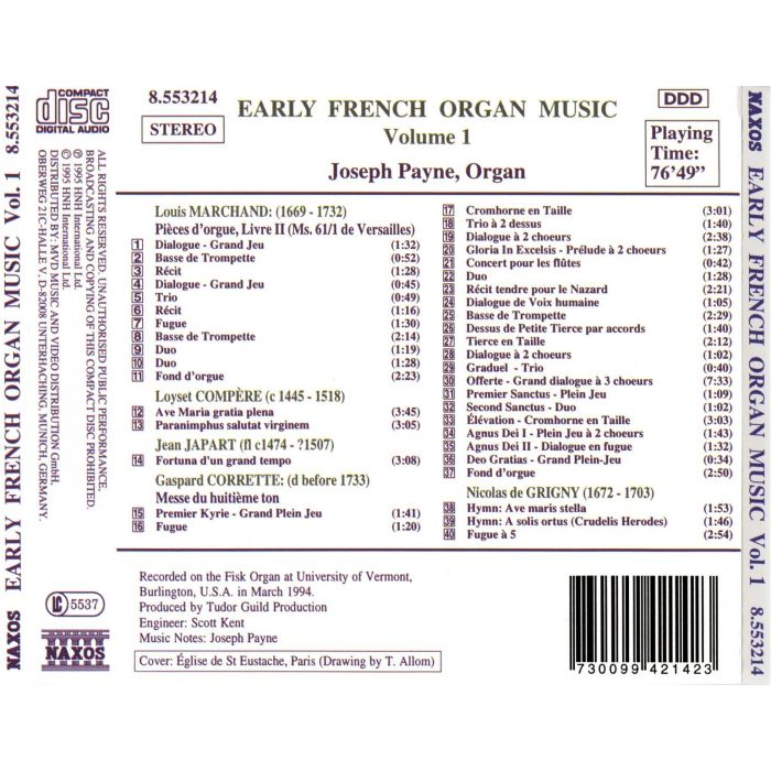 Early French Organ Music, Vol.  1 - slide-2