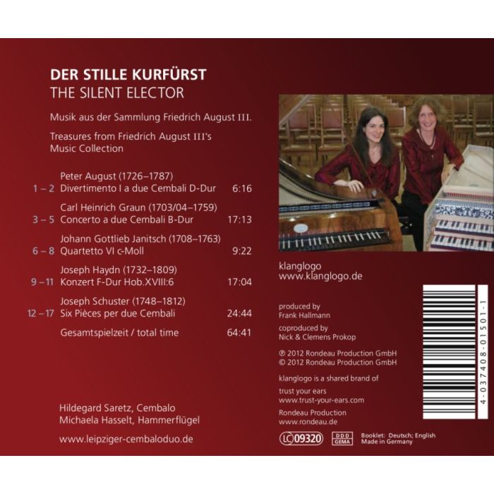 Der stille Kurfürst - Peter August, Graun, Janitsch, Haydn, Schuster - slide-1