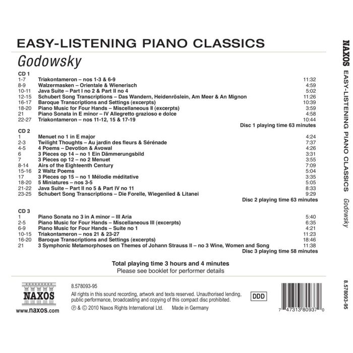 EASY-LISTENING PIANO CLASSICS - GODOWSKY - slide-1
