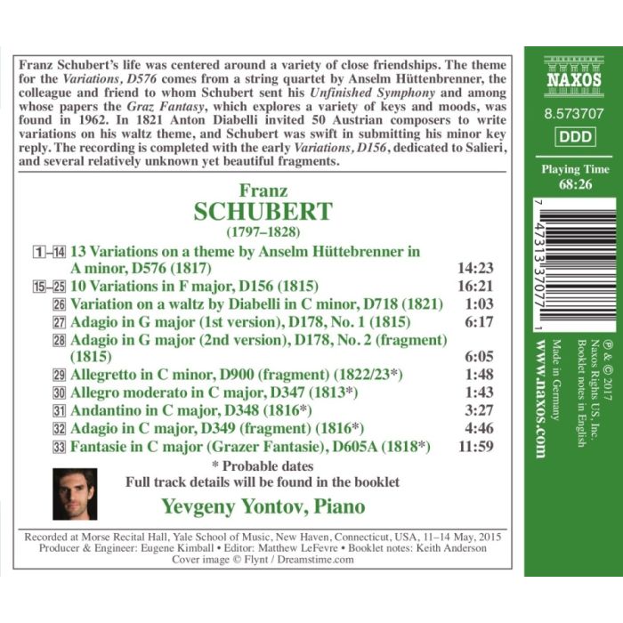 Schubert: Piano Variations - slide-1