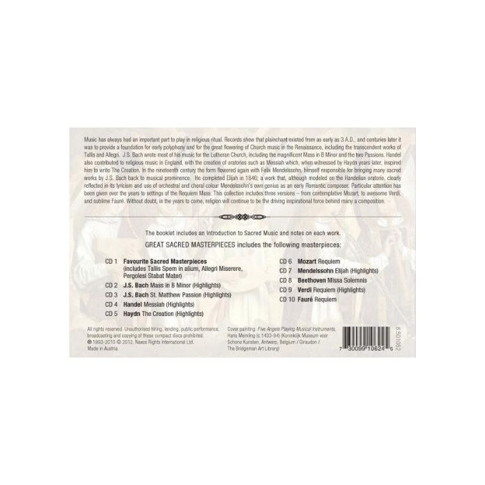 GREAT SACRED MASTERPIECES (10 CD) - slide-1