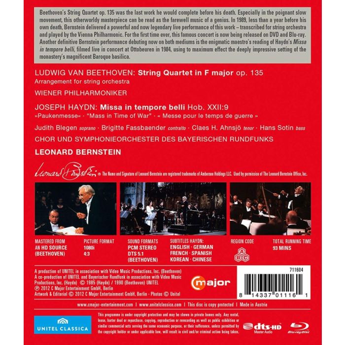 Beethoven: String Quartet / Haydn: Missa in tempore belli - slide-1