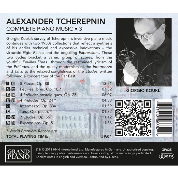 Tcherepnin: Complete Piano Works • 3 - slide-1