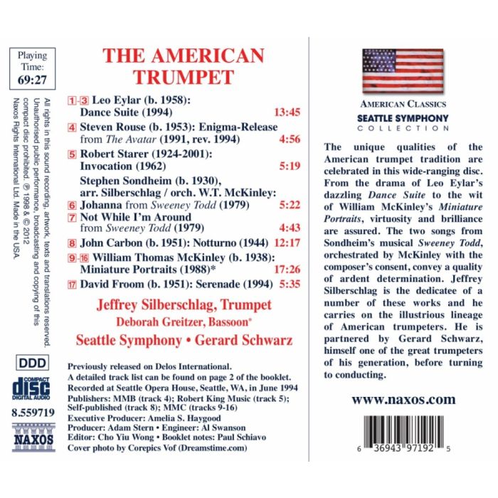 The American Trumpet - Eylar, Rouse, Starer, Sondheim, Carbon, McKinley, - slide-1