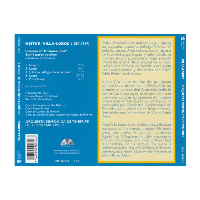 Villa-Lobos: Sinfonia no. 10 