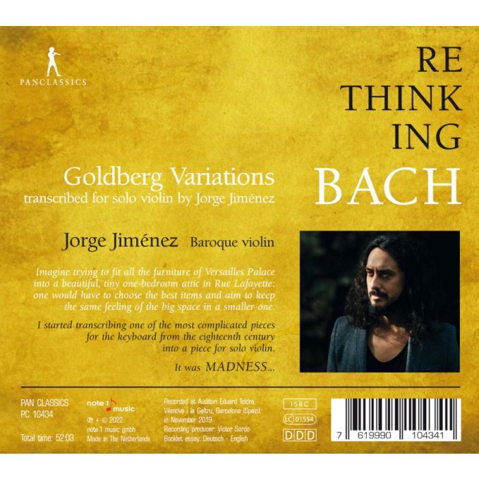 Rethinking Bach - Goldberg Variations BWV988 - slide-1