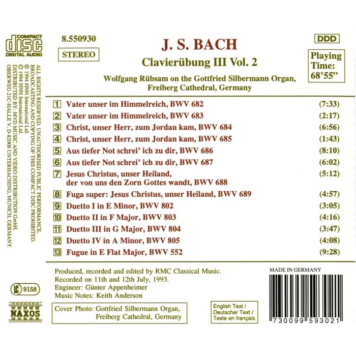 BACH: Clavierubung III vol. 2 - slide-1