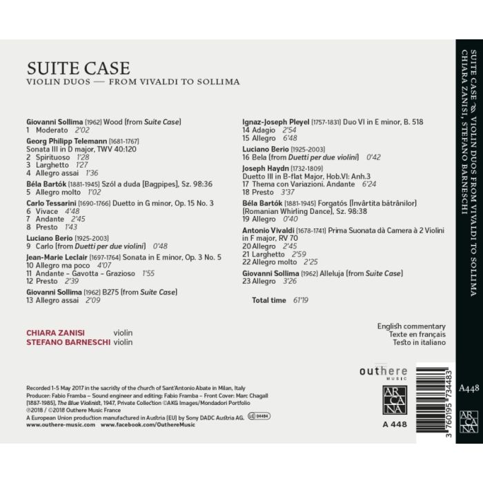 Suite Case - violin duos from Vivaldi to Sollima - slide-1