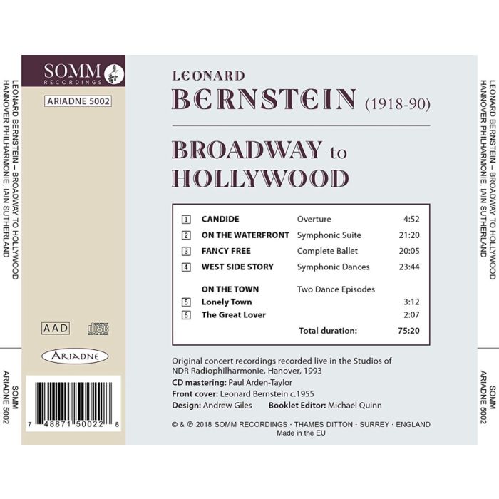 Bernstein: Broadway to Hollywood - slide-1