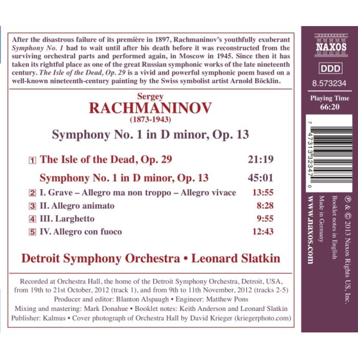 Rachmaninov: Symphony No. 1, The Isle of the Dead - slide-1